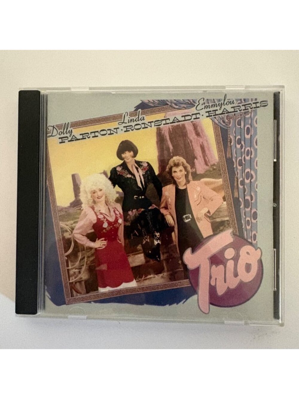 Trio By Dolly Parton Linda Ronstadt Emmylou Harris 1987 CD Country